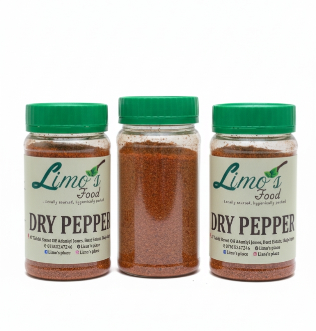 Limo’s Food Dry Pepper – The True Taste of Nigerian Spice